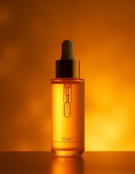 Kawauso Cosme 輝エイジングケアラインの美容液ボトル